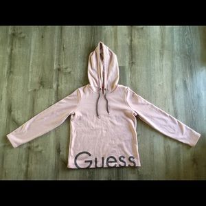Guess pink hoodie